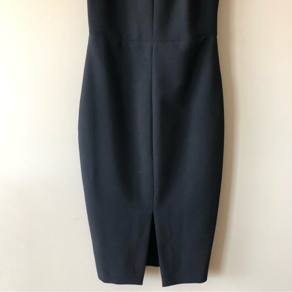 Likely Black High Neck Bodycon Dress size 0 - Picture 3 of 5